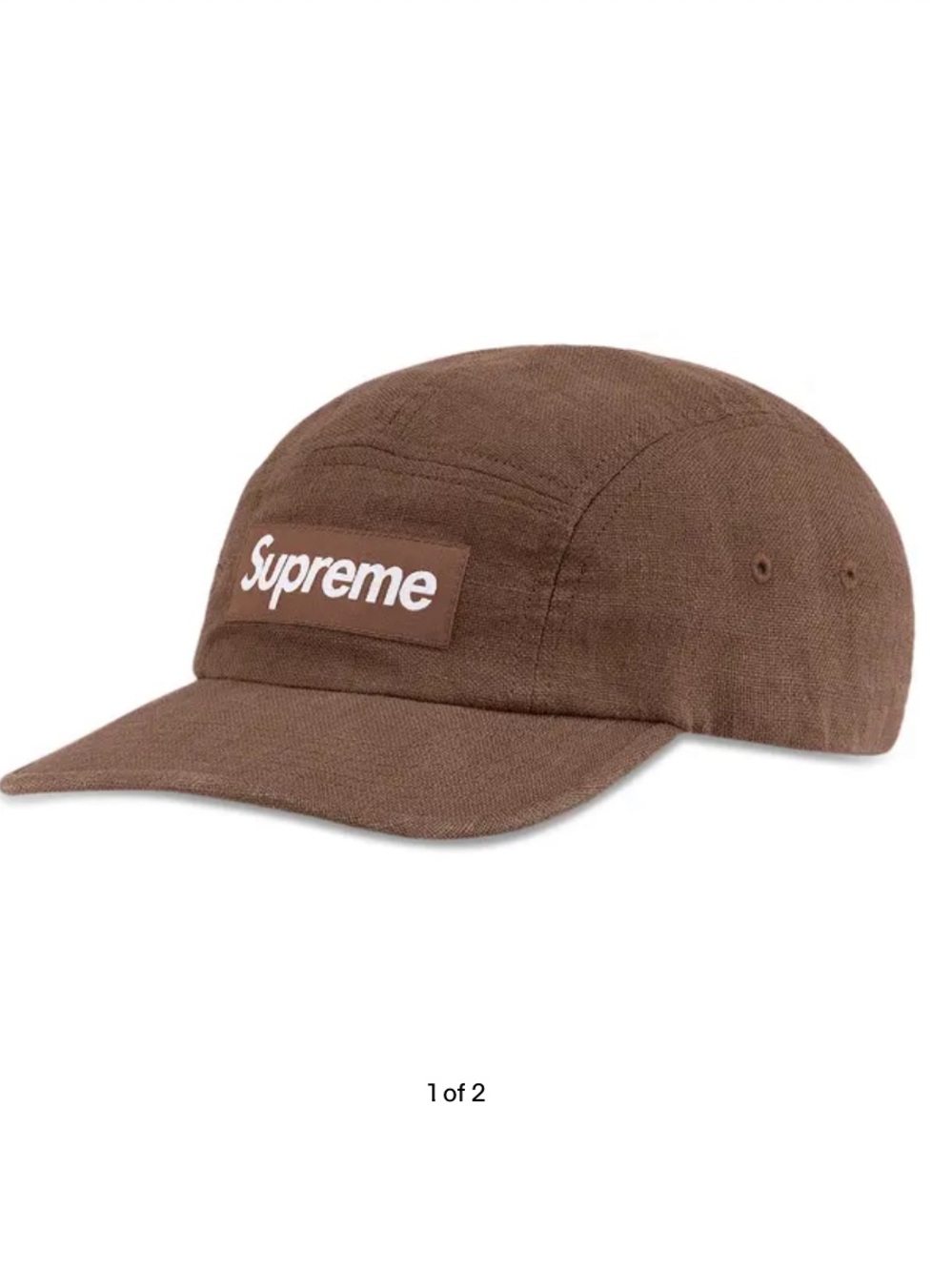 Supreme x Solbiati Linen Camp Hat